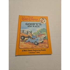 Goofy's Big Race Book 1986 Disney Fun-To-Read Library Volume 4
